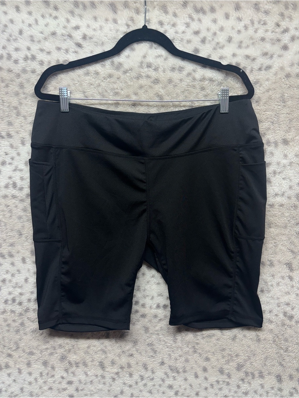 ADRIENNE VITTADINI BIKER SHORTS